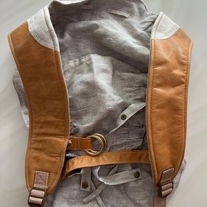 Sakura Bloom Onbuhimo - Maple Linen